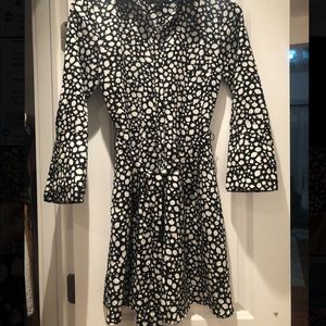 Banana Republic Black/White dress
